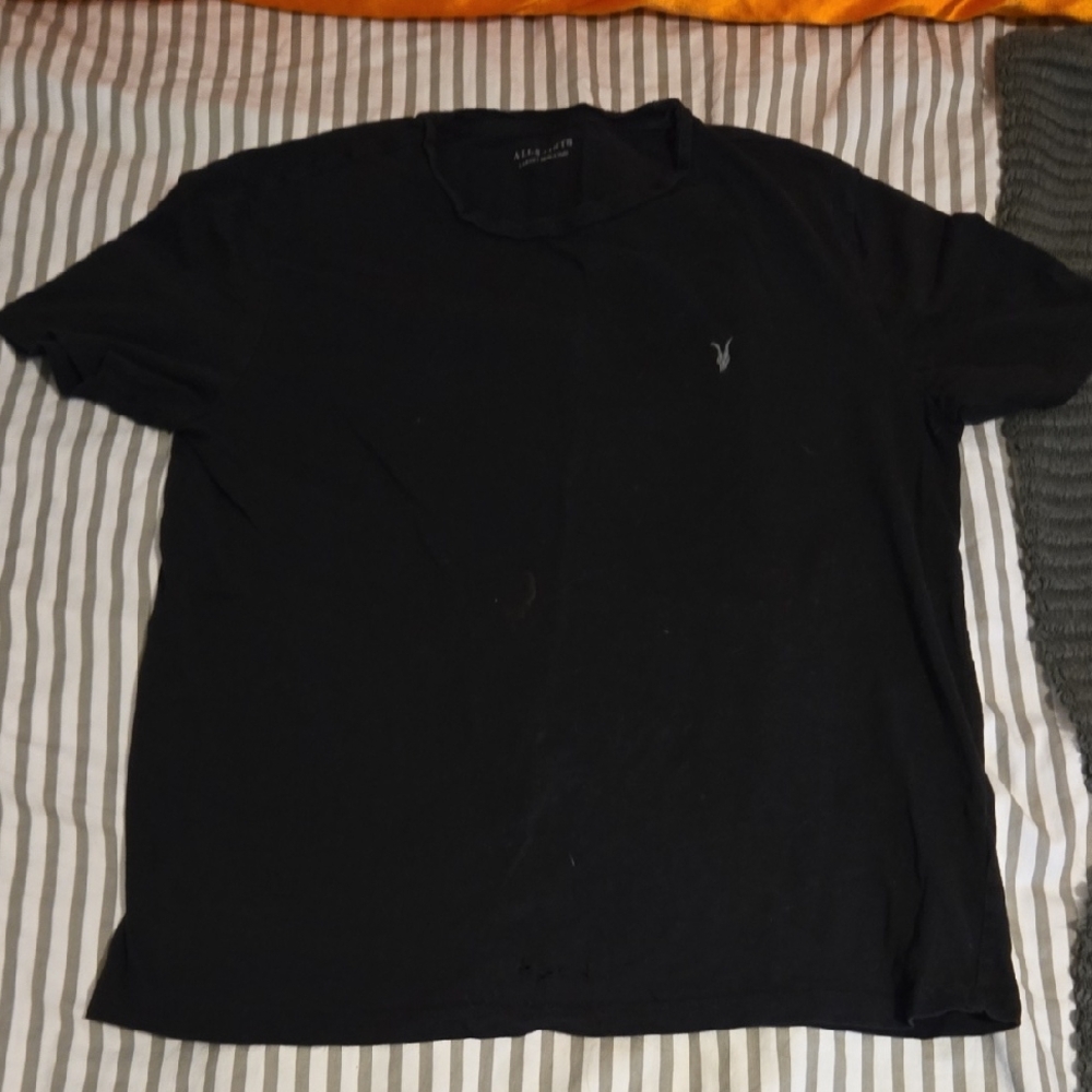 Black‎ All Saints Tee Size S